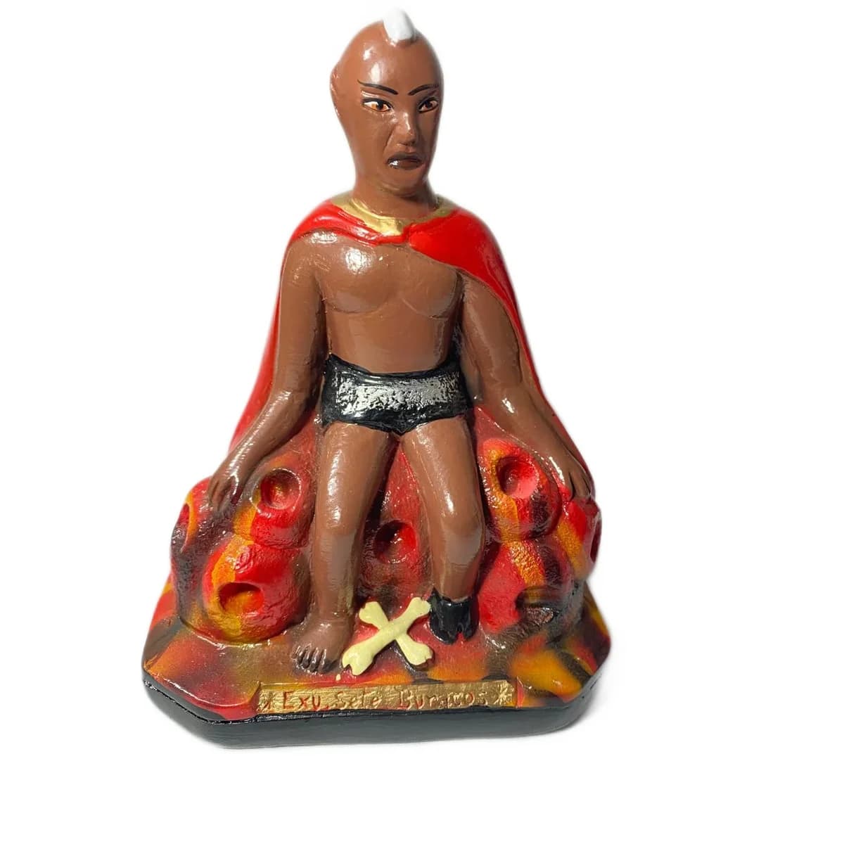 Estatueta Decorativa Exu 22cm