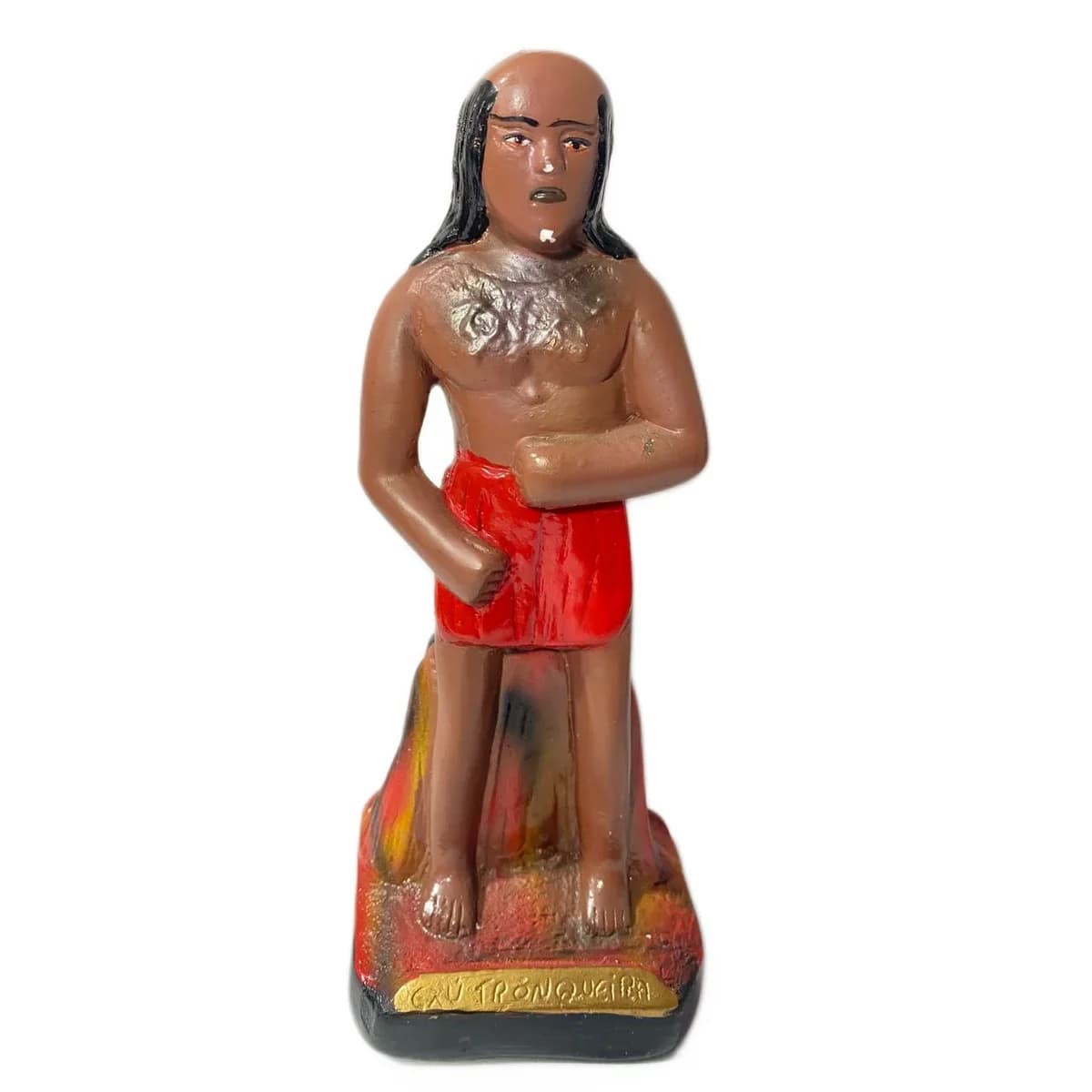 Estatueta Exu Tronqueira 22cm